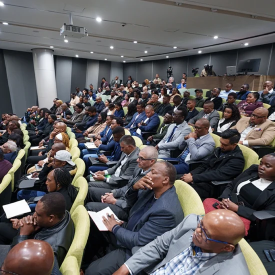 Duma Gqubule Launch of Report on JSE 13